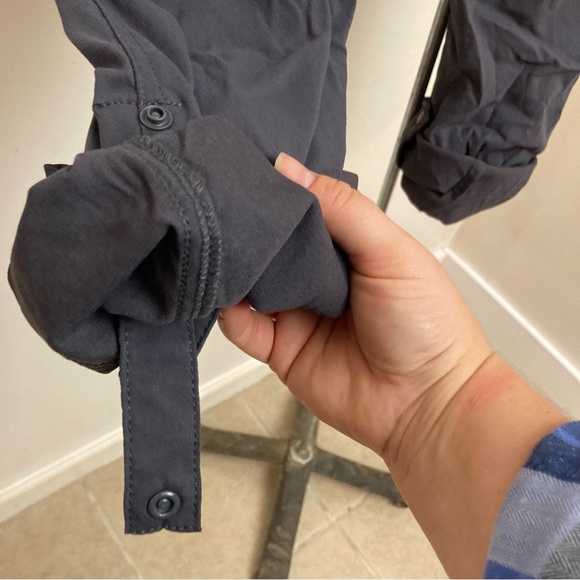 Prana gray active pants size 8 style #W4118SH09 - Picture 10 of 16